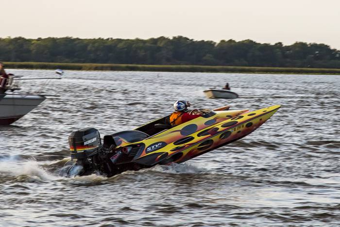 Yellow-Black Boat